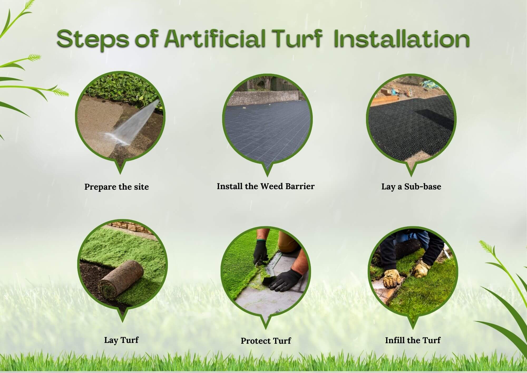 Tips to Install Artificial Turf Grass